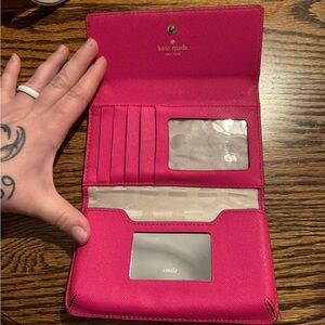 Kate Spade Vibrant Pink Wallet